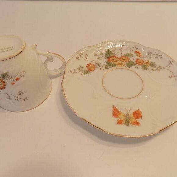 Vintage Limoges demitasse cup and saucer - Picture 6 of 9